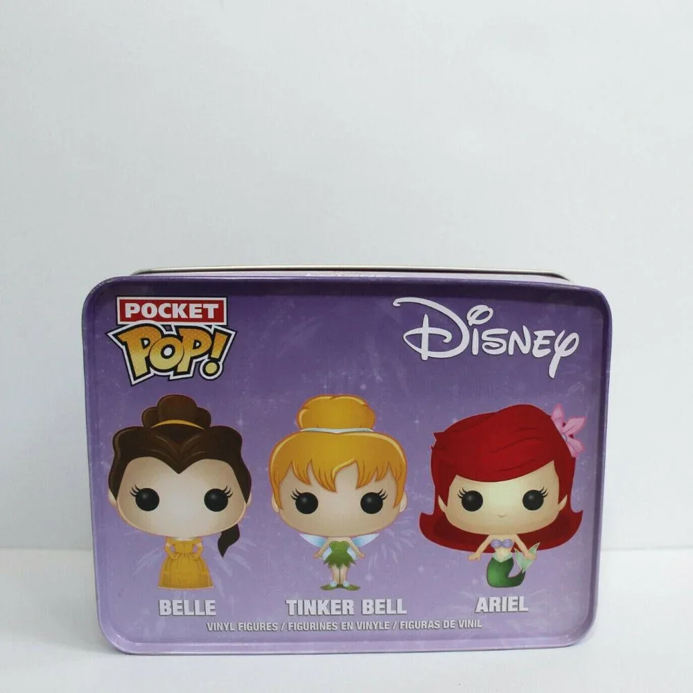 Funko Pocket Pop! Disney Belle, Tinker Bell & Ariel Mini Vinyl Figures